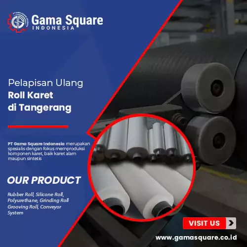 pelapisan ulang roll karet