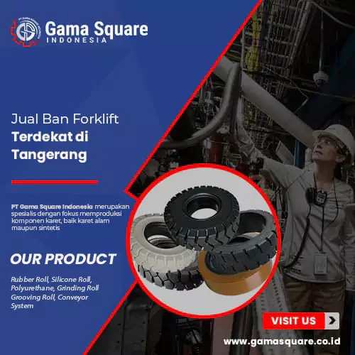 jual ban forklift terdekat