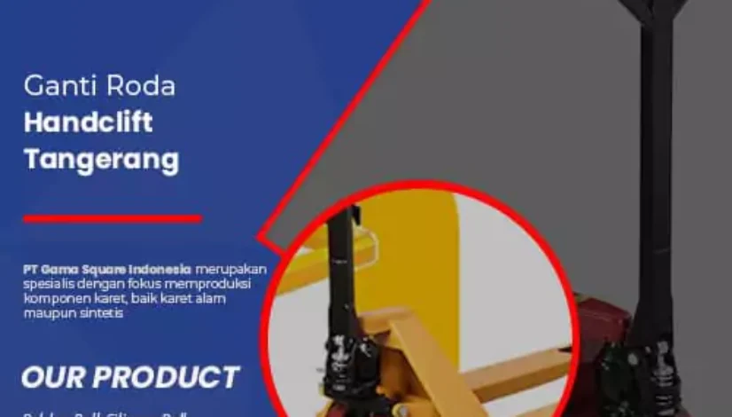Ganti roda handclift Tangerang