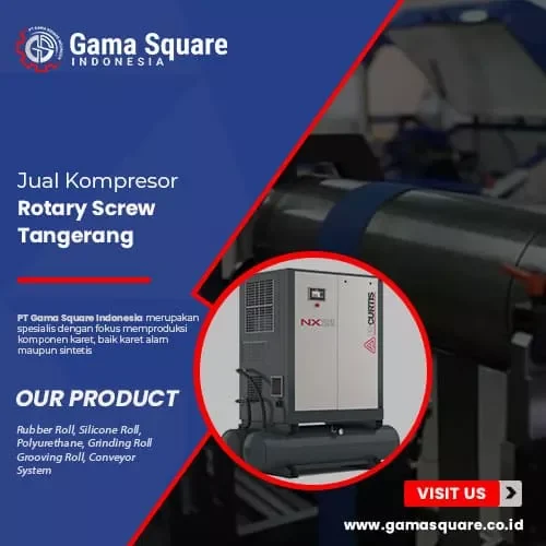 jual kompresor rotary screw Tangerang