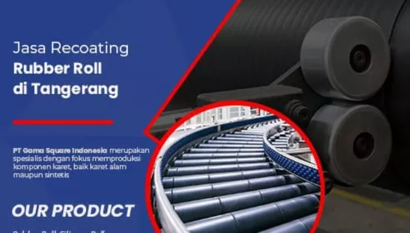 jasa recoating rubber roll